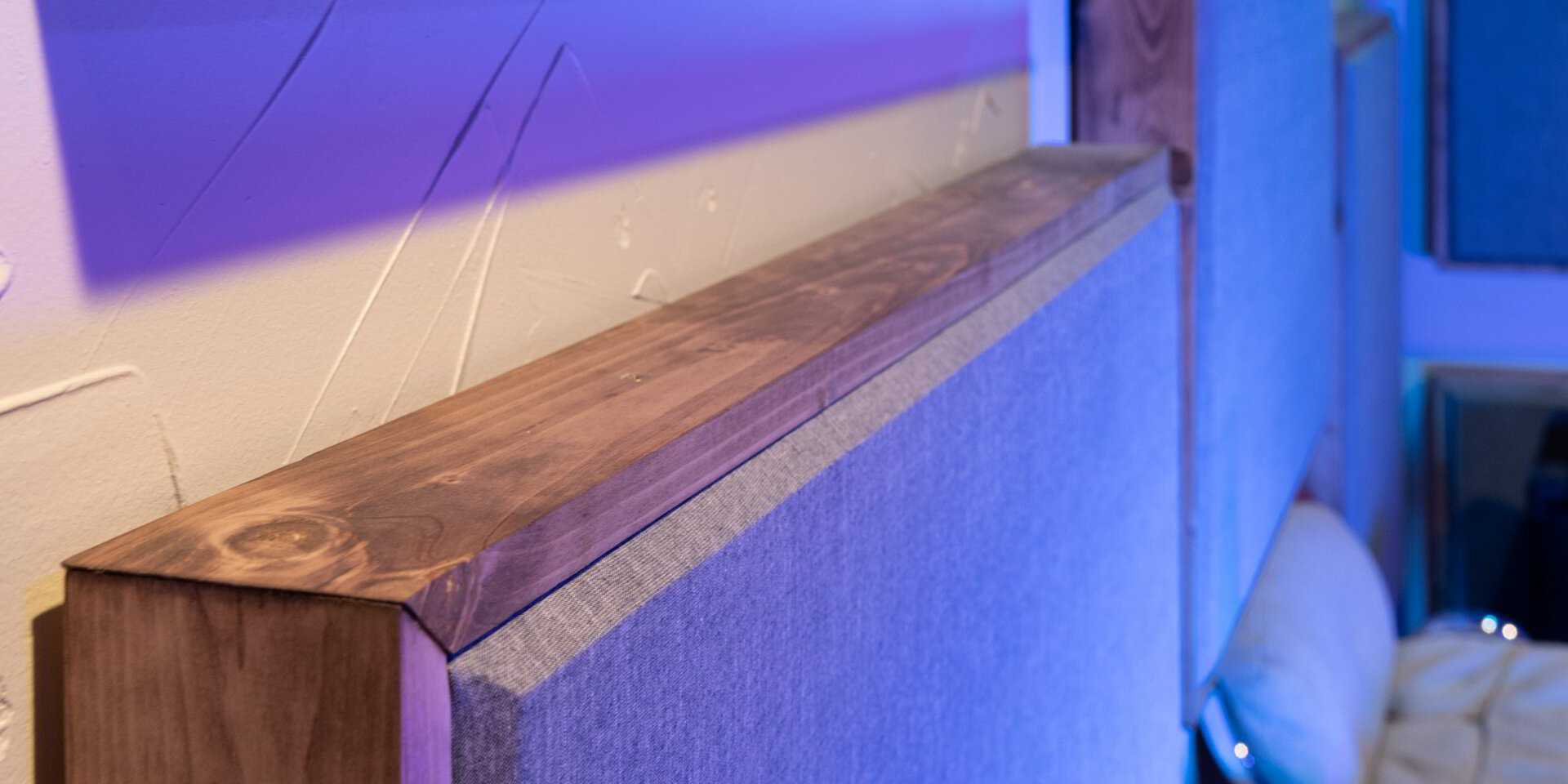 Acoustic panels in a studio